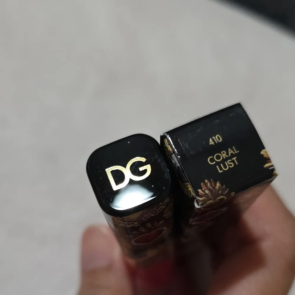 NEW~ Dolce & Gabbana High Shine Lip Lacquer - 410 Coral Lust